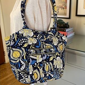 Vera Bradley Sweetheart Tote Bag in Ellie Blue